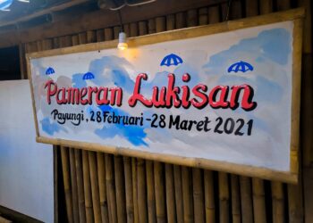 Payungi Metro dan Seniman Gelar Tobong Art Space