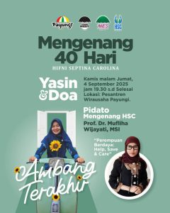 Obituari Hifni Septina Carolina: Cahaya HSC—HELP, SAVE, AND CARE—dalam Jejak Sunyi